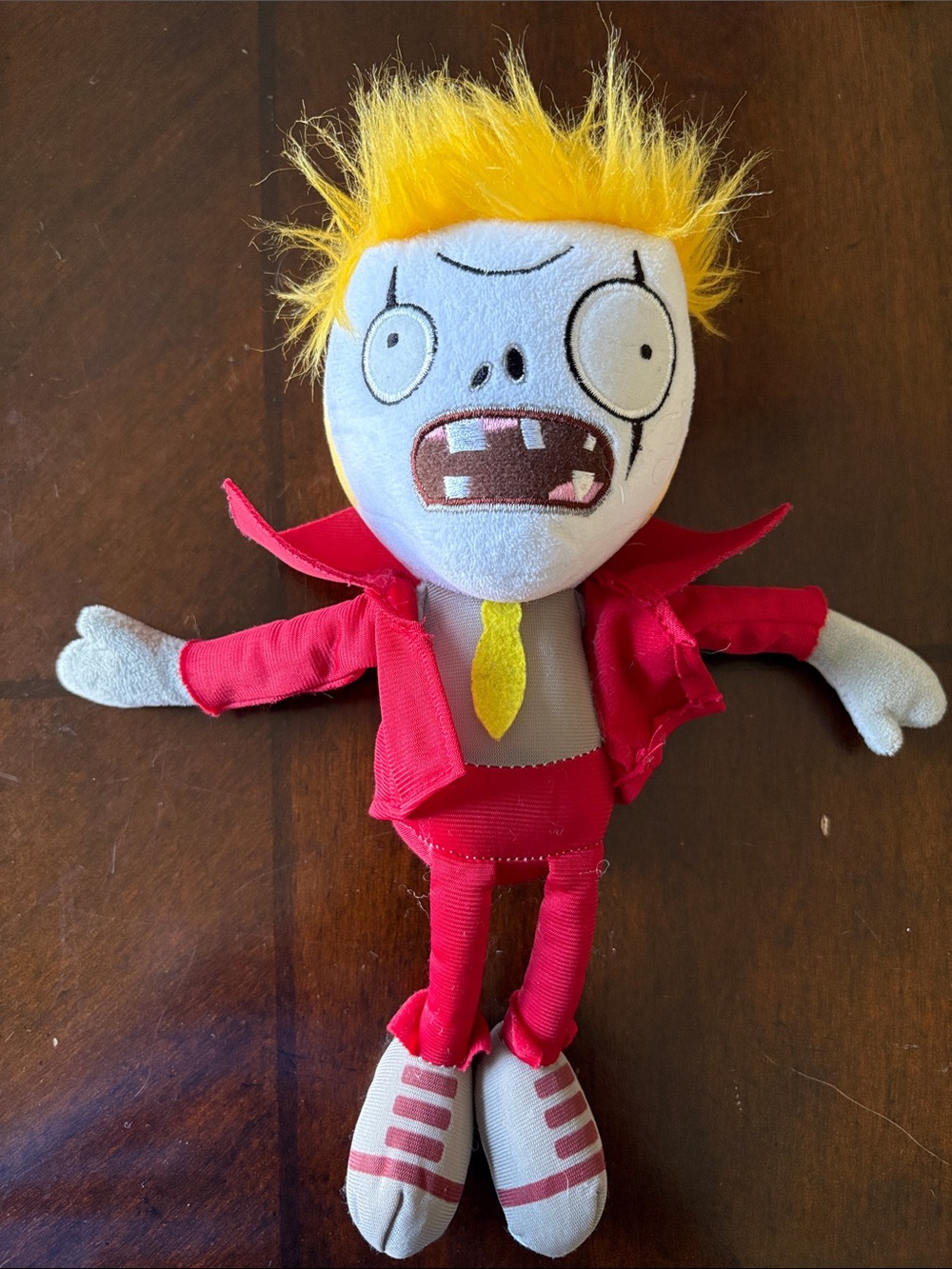 kids Plush Zombie Character Toy Set - Green, Orange, Red - Picture 3 of 6